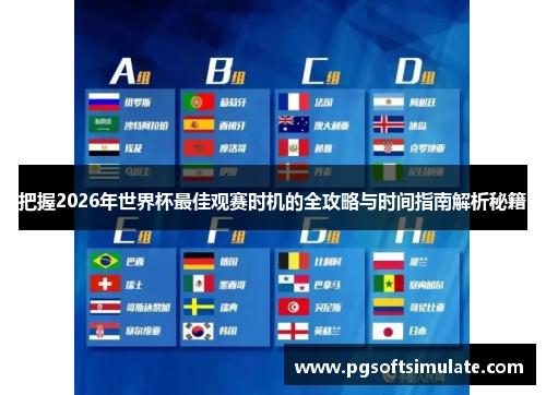 把握2026年世界杯最佳观赛时机的全攻略与时间指南解析秘籍 把握2026年世界杯最佳观赛时机的全攻略与时间指南解析秘籍