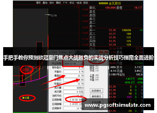 手把手教你预测欧冠豪门焦点大战胜负的实战分析技巧指南全面进阶 手把手教你预测欧冠豪门焦点大战胜负的实战分析技巧指南全面进阶